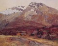 Bajando del paisaje del Mont Blanc John Singer Sargent